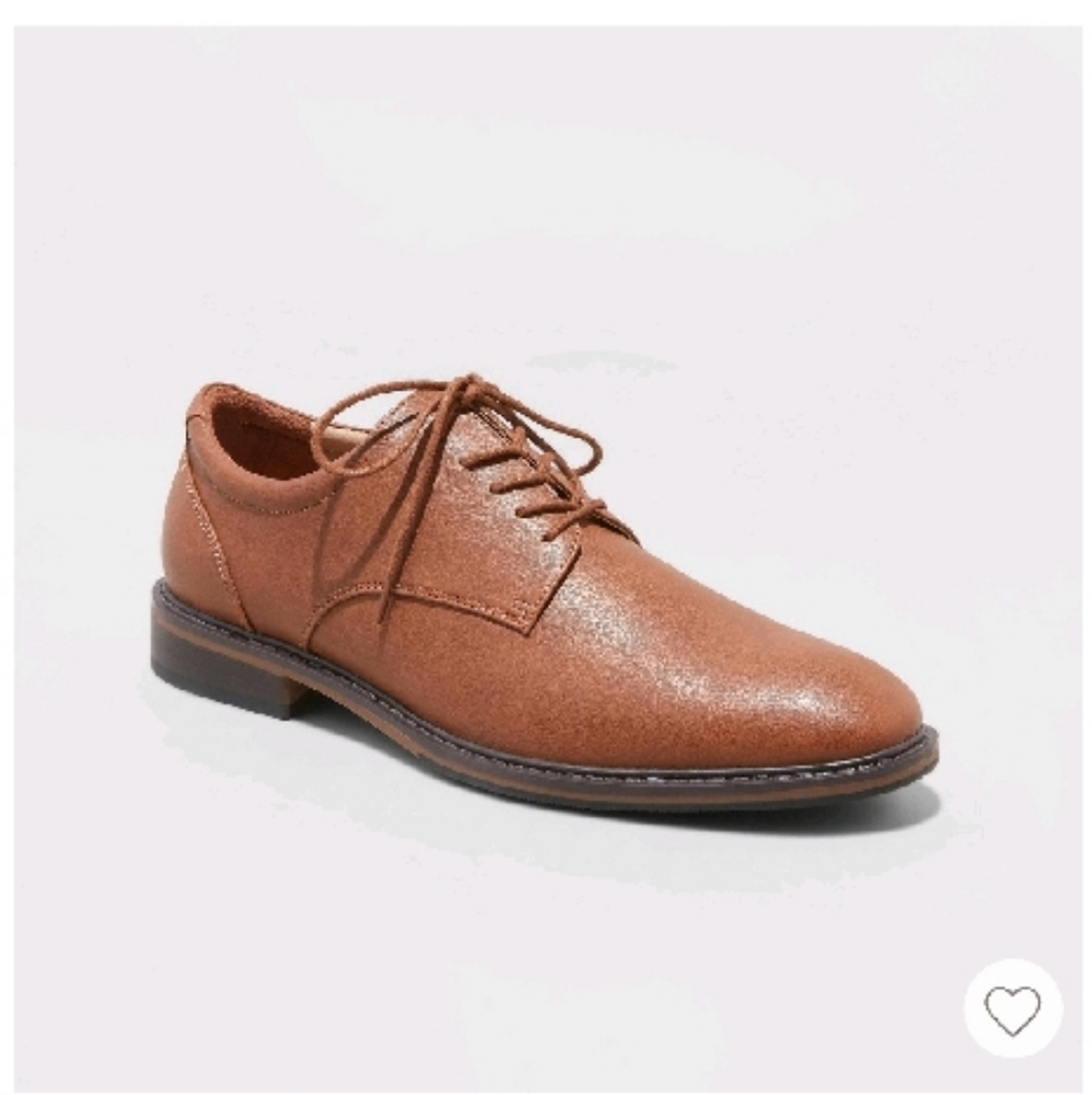 Brown Leather Men's Dress Shoes